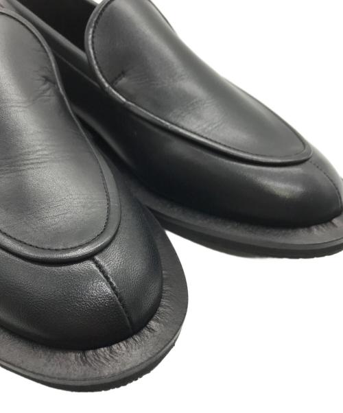 quartierglam（カルチェグラム）quartierglam (カルチェグラム) EDGE LOAFERS ブラック サイズ:22.5㎝の古着・服飾アイテム