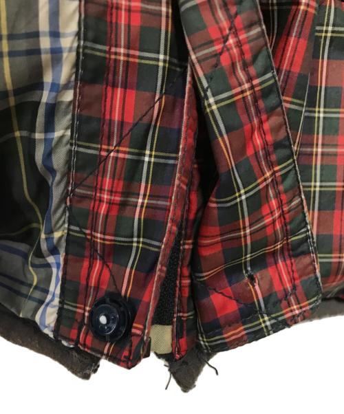 stussy（ステューシー）stussy (ステューシー) リバーシブルボアジャケット レッド×グリーン サイズ:Lの古着・服飾アイテム