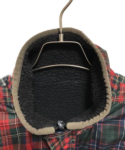 stussy（ステューシー）stussy (ステューシー) リバーシブルボアジャケット レッド×グリーン サイズ:Lの古着・服飾アイテム