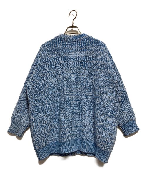 christian wijnants（クリスチャン ワイナンツ）christian wijnants (クリスチャン ワイナンツ) コットンウールカーディガン ブルー サイズ:Sの古着・服飾アイテム