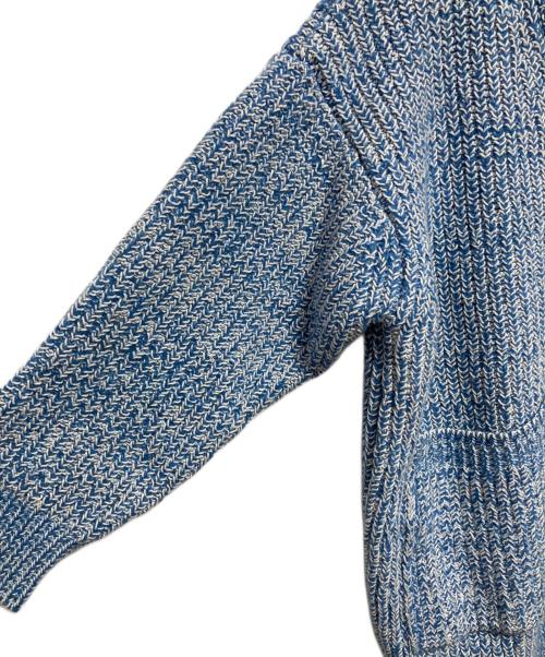 christian wijnants（クリスチャン ワイナンツ）christian wijnants (クリスチャン ワイナンツ) コットンウールカーディガン ブルー サイズ:Sの古着・服飾アイテム