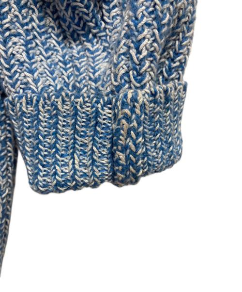 christian wijnants（クリスチャン ワイナンツ）christian wijnants (クリスチャン ワイナンツ) コットンウールカーディガン ブルー サイズ:Sの古着・服飾アイテム