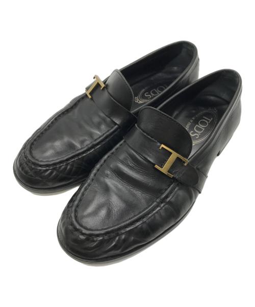 TOD'S（トッズ）TOD'S (トッズ) ローファー ブラック サイズ:SIZE 5 1/2の古着・服飾アイテム