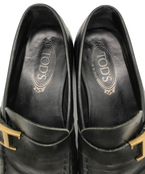 TOD'S（トッズ）TOD'S (トッズ) ローファー ブラック サイズ:SIZE 5 1/2の古着・服飾アイテム