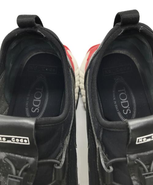 TOD'S（トッズ）TOD'S  (トッズ) NO CODEローカットスニーカー ブラック サイズ:SIZE 5 1/2の古着・服飾アイテム