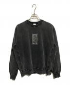 THE BLACK EYE PATCHブラックアイパッチ）の古着「Pigment Dyed Crew Sweat」｜グレー