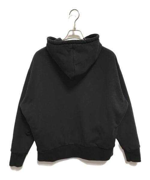 Fax copy Express（ファックス コピー エクスプレス）fax copy express (ファックス コピー エクスプレス) ヘヴィーオンスプルオーバーパーカー ブラック サイズ:Sの古着・服飾アイテム