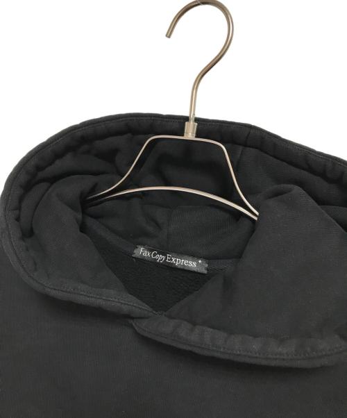 Fax copy Express（ファックス コピー エクスプレス）fax copy express (ファックス コピー エクスプレス) ヘヴィーオンスプルオーバーパーカー ブラック サイズ:Sの古着・服飾アイテム
