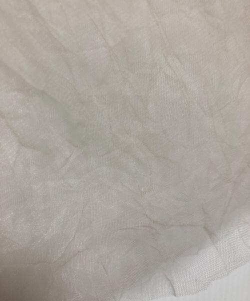 FRAMeWORK（フレームワーク）FRAMeWORK (フレームワーク) チュールワッシャー2Wayスカート ベージュ サイズ:36の古着・服飾アイテム