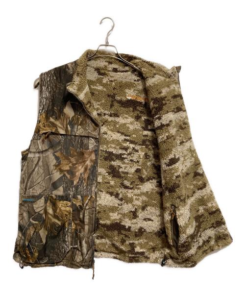 whitewater（ホワイトウォーター）whitewater (ホワイトウォーター) リバーシブルベスト オリーブ サイズ:XLの古着・服飾アイテム