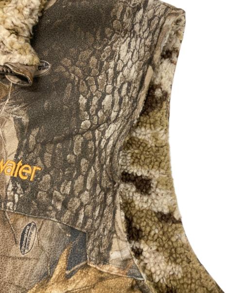 whitewater（ホワイトウォーター）whitewater (ホワイトウォーター) リバーシブルベスト オリーブ サイズ:XLの古着・服飾アイテム