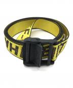 OFFWHITEオフホワイト）の古着「インダストリアルベルト」｜イエロー