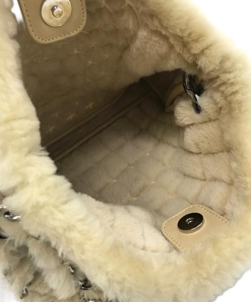 CHANEL（シャネル）CHANEL (シャネル) ココマークムートントートバッグ アイボリーの古着・服飾アイテム