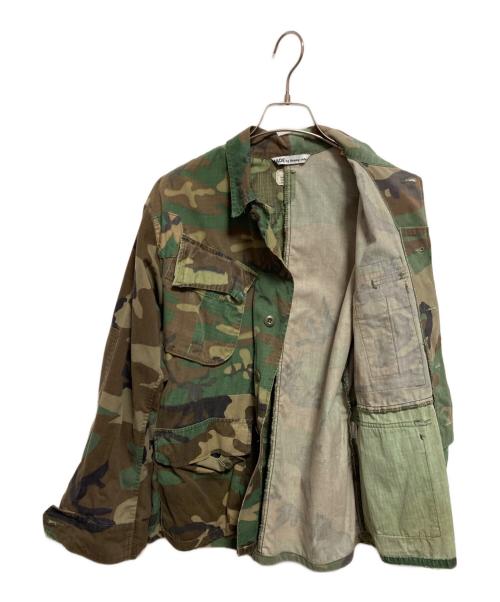 MADE by sunnysideup（メイド バイ サニーサイドアップ）MADE by sunnysideup (メイド バイ サニーサイドアップ) ミリタリージャケット グリーン サイズ:Sの古着・服飾アイテム