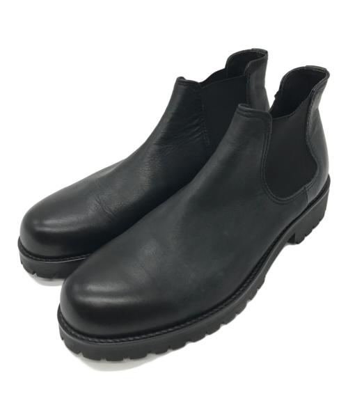 PADRONE（パドローネ）PADRONE (パドローネ) サイドゴアブーツ ブラック サイズ:40の古着・服飾アイテム