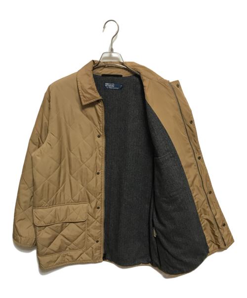 POLO RALPH LAUREN（ポロ・ラルフローレン）POLO RALPH LAUREN (ポロ・ラルフローレン) キルティングコート ブラウン サイズ:Lの古着・服飾アイテム