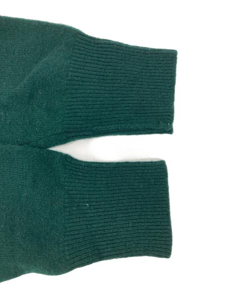 POLO RALPH LAUREN（ポロ・ラルフローレン）POLO RALPH LAUREN (ポロ・ラルフローレン) ラムウールニットポロシャツ グリーン サイズ:Mの古着・服飾アイテム