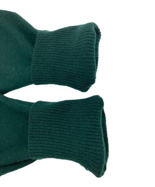 POLO RALPH LAUREN（ポロ・ラルフローレン）POLO RALPH LAUREN (ポロ・ラルフローレン) ラムウールニットポロシャツ グリーン サイズ:Mの古着・服飾アイテム