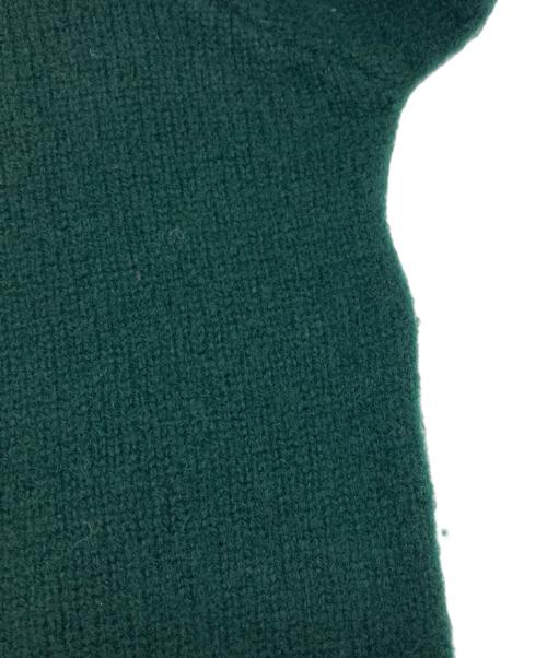 POLO RALPH LAUREN（ポロ・ラルフローレン）POLO RALPH LAUREN (ポロ・ラルフローレン) ラムウールニットポロシャツ グリーン サイズ:Mの古着・服飾アイテム