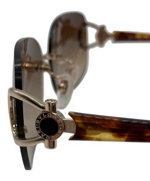 BVLGARI（ブルガリ）BVLGARI (ブルガリ) サングラス ブラウン サイズ:59□16 130の古着・服飾アイテム