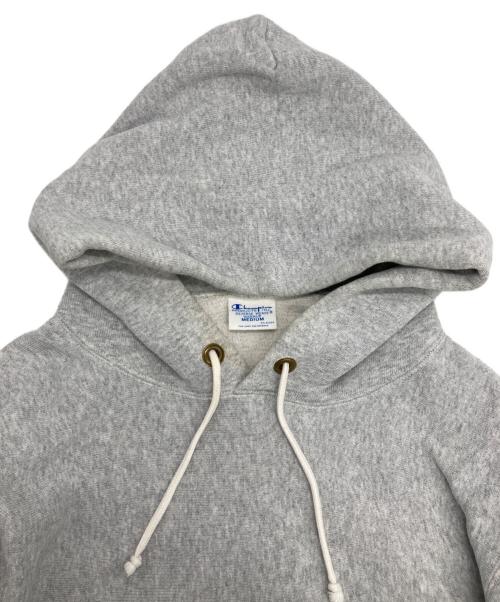 Champion（チャンピオン）Champion (チャンピオン) リバースウィーブパーカー グレー サイズ:Mの古着・服飾アイテム