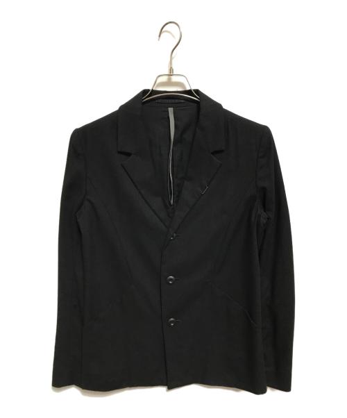 KAZUYUKI KUMAGAI ATTACHMENT（カズユキクマガイ アタッチメント）KAZUYUKI KUMAGAI ATTACHMENT (カズユキクマガイ アタッチメント) ストリームジョーゼットジャケット ブラック サイズ:1の古着・服飾アイテム