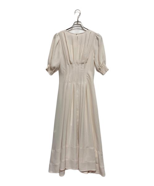 L'Or（ロル）L'Or (ロル) Tuck Drape Dress アイボリー サイズ:S 未使用品の古着・服飾アイテム
