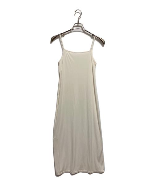 L'Or（ロル）L'Or (ロル) Tuck Drape Dress アイボリー サイズ:S 未使用品の古着・服飾アイテム