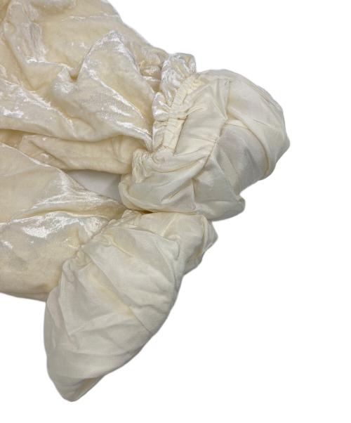 DRAWER（ドゥロワー）DRAWER (ドゥロワー) ベロアスウェット アイボリー サイズ:なしの古着・服飾アイテム