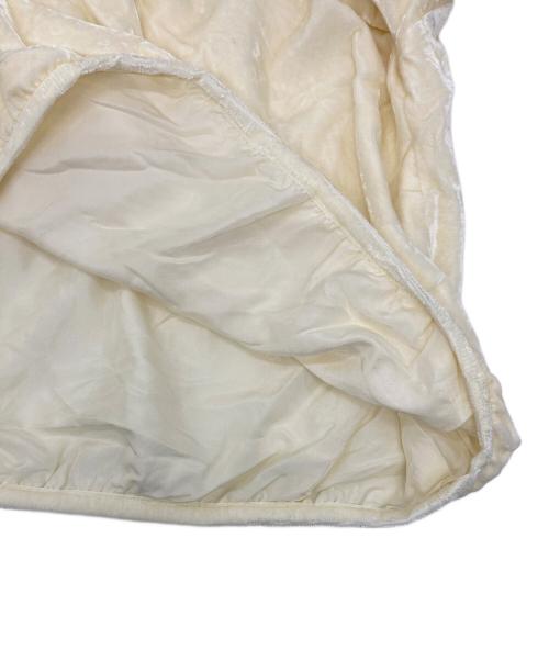 DRAWER（ドゥロワー）DRAWER (ドゥロワー) ベロアスウェット アイボリー サイズ:なしの古着・服飾アイテム