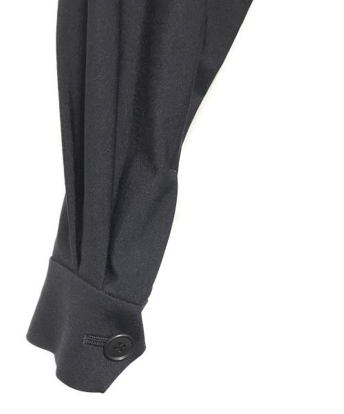 COLUMN（コラム）COLUMN (コラム) VネックIラインワンピース ネイビー サイズ:FREEの古着・服飾アイテム