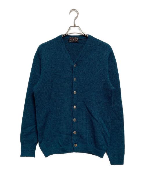 THUNDERBIRD（サンダーバード）THUNDERBIRD (サンダーバード) メタルボタンニットカーディガン ブルー サイズ:Lの古着・服飾アイテム