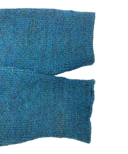 THUNDERBIRD（サンダーバード）THUNDERBIRD (サンダーバード) メタルボタンニットカーディガン ブルー サイズ:Lの古着・服飾アイテム