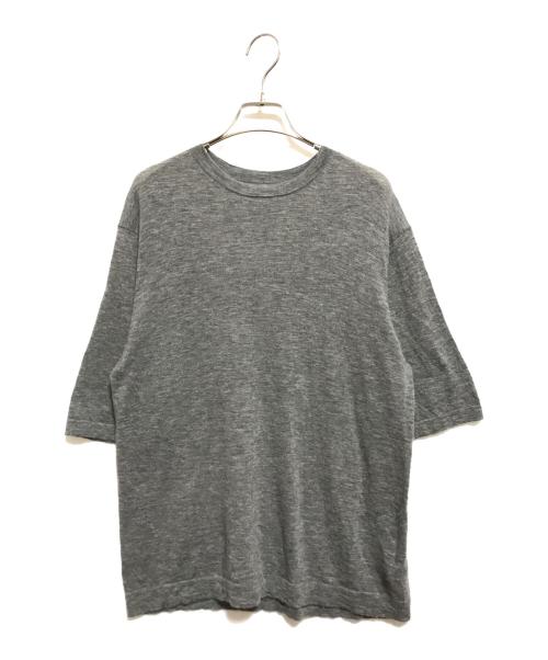 FRAMeWORK（フレームワーク）FRAMeWORK (フレームワーク) スイビウールC/N-Tee グレー サイズ:下記参照の古着・服飾アイテム