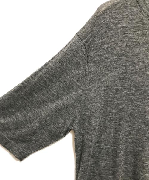 FRAMeWORK（フレームワーク）FRAMeWORK (フレームワーク) スイビウールC/N-Tee グレー サイズ:下記参照の古着・服飾アイテム