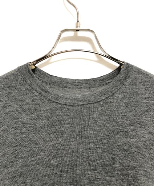 FRAMeWORK（フレームワーク）FRAMeWORK (フレームワーク) スイビウールC/N-Tee グレー サイズ:下記参照の古着・服飾アイテム