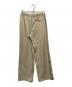 Spick and Span (スピックアンドスパン) シルキーサテンイージーパンツ ベージュ サイズ:SIZE 40：6000円