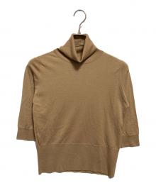 JOHN SMEDLEY（ジョンスメドレー）の古着「タートルネックニット」｜ベージュ