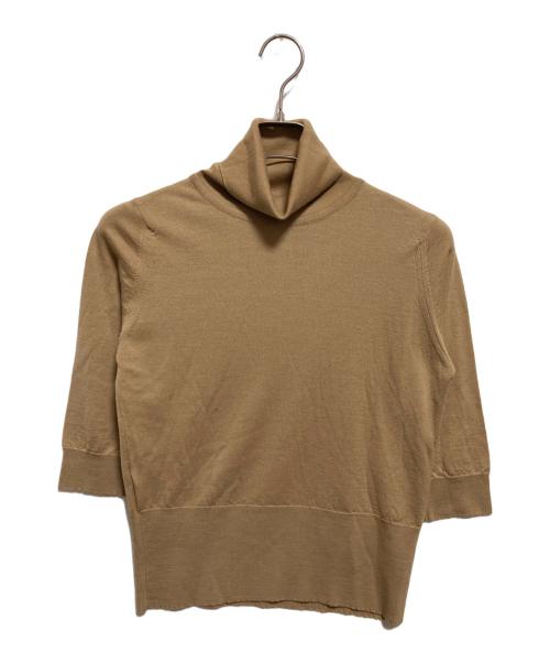 JOHN SMEDLEY（ジョンスメドレー）JOHN SMEDLEY (ジョンスメドレー) タートルネックニット ベージュ サイズ:Sの古着・服飾アイテム
