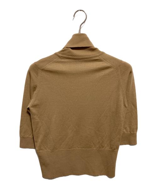 JOHN SMEDLEY（ジョンスメドレー）JOHN SMEDLEY (ジョンスメドレー) タートルネックニット ベージュ サイズ:Sの古着・服飾アイテム