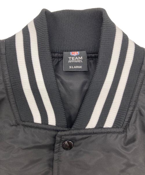 NFL（エヌエフエル）NFL (エヌエフエル) スタジャン ブラック サイズ:XLの古着・服飾アイテム