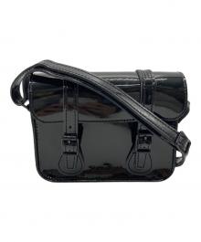 Dr.Martens（ドクターマーチン）の古着「エナメルショルダーバッグ」｜ブラック