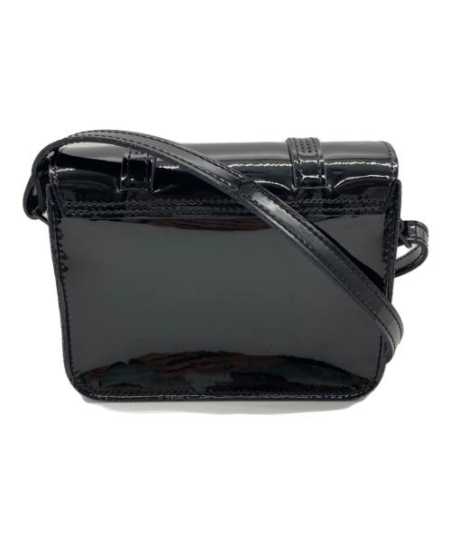 Dr.Martens（ドクターマーチン）Dr.Martens (ドクターマーチン) エナメルショルダーバッグ ブラックの古着・服飾アイテム