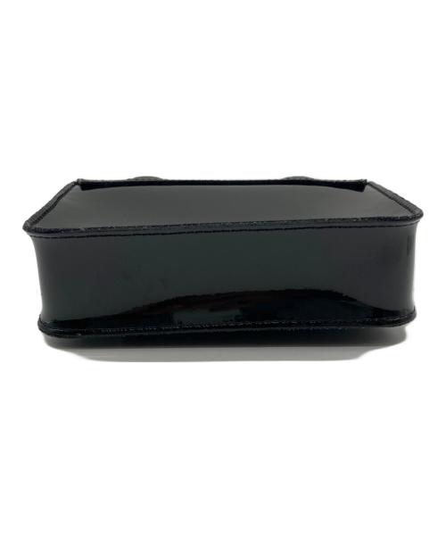 Dr.Martens（ドクターマーチン）Dr.Martens (ドクターマーチン) エナメルショルダーバッグ ブラックの古着・服飾アイテム