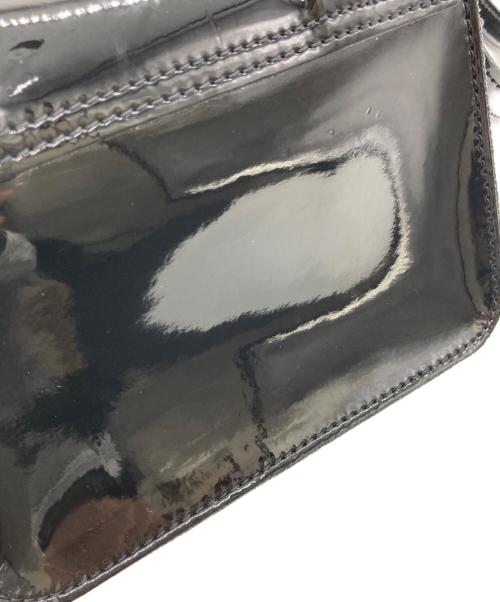 Dr.Martens（ドクターマーチン）Dr.Martens (ドクターマーチン) エナメルショルダーバッグ ブラックの古着・服飾アイテム