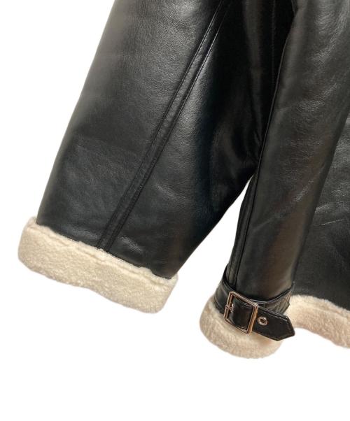 Lui's（ルイス）Lui's (ルイス) エコレザージャケット ブラック サイズ:FREEの古着・服飾アイテム