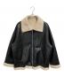 Lui's（ルイス）の古着「エコレザージャケット」｜ブラック