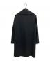 INDIVI (インディヴィ) ショールカラーロングコート ブラック サイズ:40：7000円