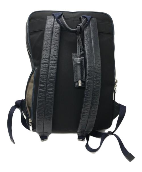 PELLE MORBIDA（ペッレモルビダ）PELLE MORBIDA (ペッレモルビダ) リュック ネイビーの古着・服飾アイテム