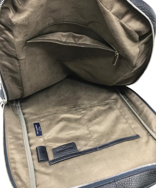 PELLE MORBIDA（ペッレモルビダ）PELLE MORBIDA (ペッレモルビダ) リュック ネイビーの古着・服飾アイテム